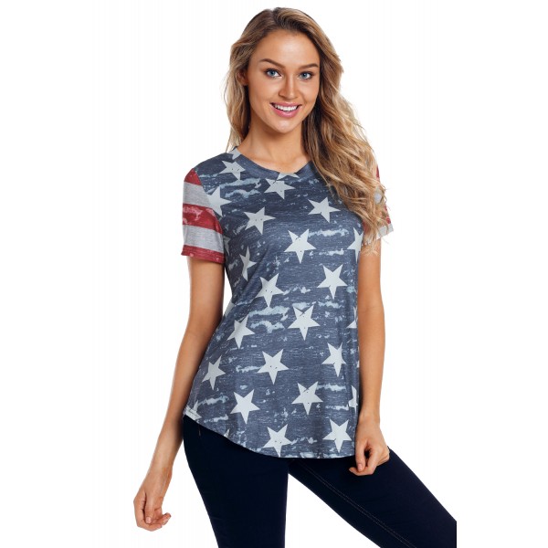 Camo Stars Stripes Tee