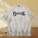 Men's Cotton T-Shirt with Acid Wash Design Latest Blank Print Black T-Shirts