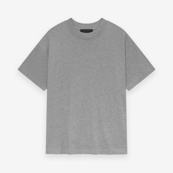100% Cotton Men's Oversize round Neck T-Shirts Washing Short Sleeve