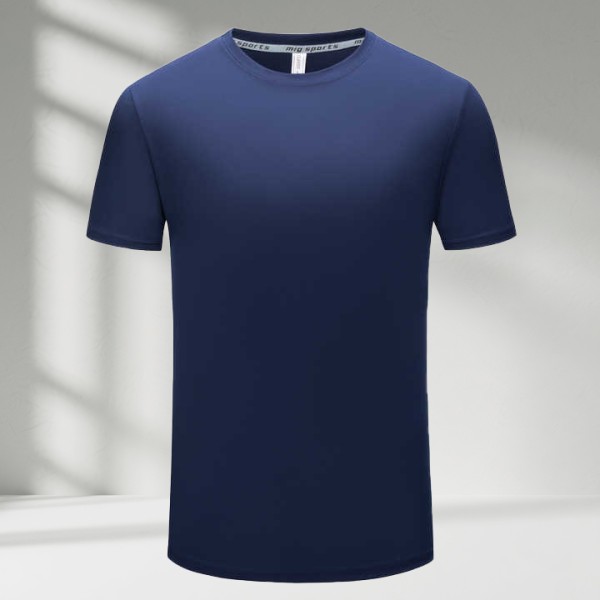 Hot Selling Polyester Quick Drying Fitness Gym Short Sleeved T-shirt