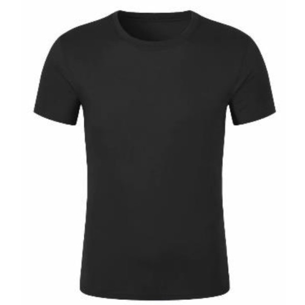 Men's Summer T-Shirts Plus Size Casual Cotton Breathable and Anti-Pilling Solid Color
