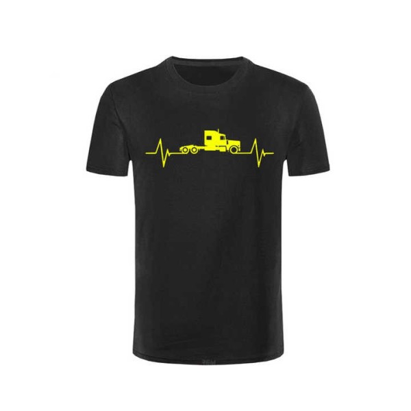 High Quality 100% Cotton Casual T-Shirt Short Sleeves