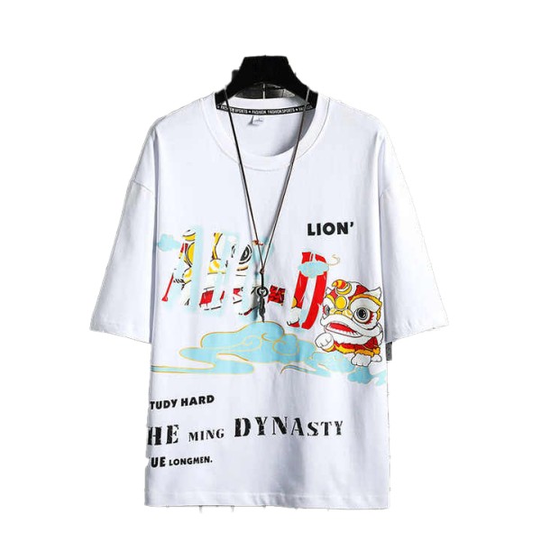 High Quality Cotton Men's T-shirt Printing Latest Design T-shirt