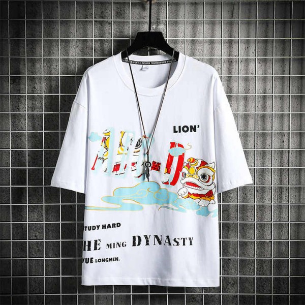 High Quality Cotton Men's T-shirt Printing Latest Design T-shirt