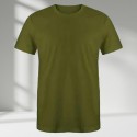 Plain Style Short Sleeve Customized Packing Cotton T Shirts