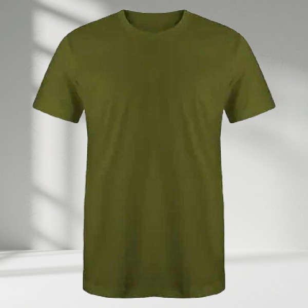 Plain Style Short Sleeve Customized Packing Cotton T Shirts