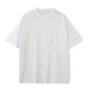 High Quality Men Round Neck Short Sleeve 102% Cotton T-Shirt