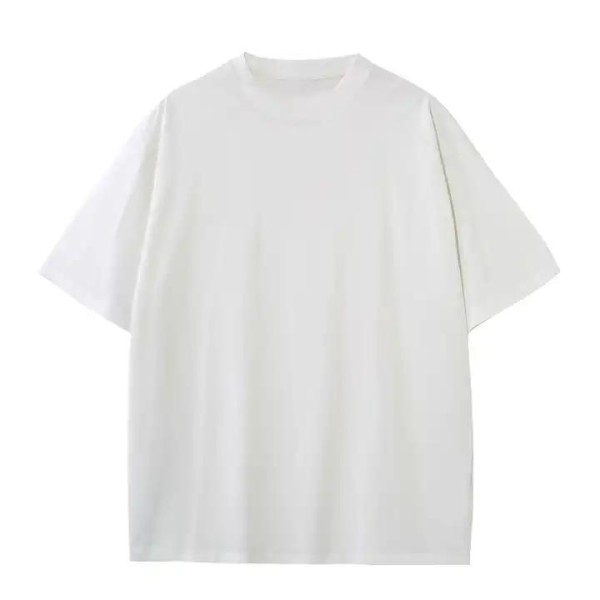 High Quality Men Round Neck Short Sleeve 102% Cotton T-Shirt