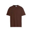 Men's Fashion Summer Trend Tops Oversized Cotton round Neck T-Shirt