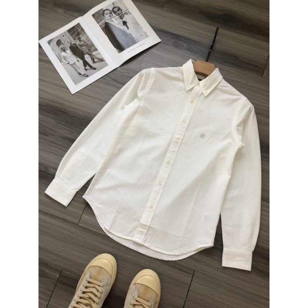New Men's Plus Size Long Sleeved Shirt, Casual and Loose Business Top