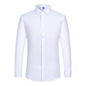 High End Brand Men's Shirt Fashionable Business Collar Long Sleeved