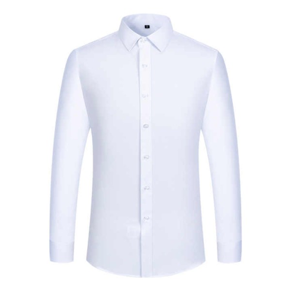 High End Brand Men's Shirt Fashionable Business Collar Long Sleeved