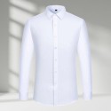High End Brand Men's Shirt Fashionable Business Collar Long Sleeved