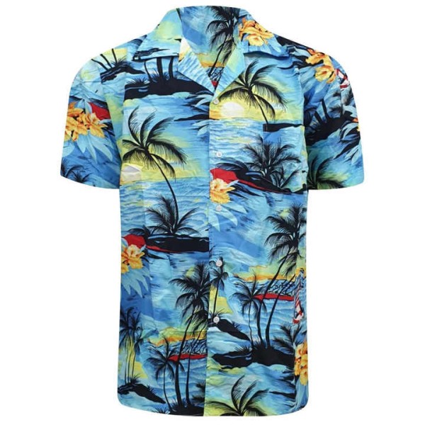 Men's Short Sleeve Hawaiian Shirts Summer Casual Vacation Hawaii Shirts
