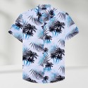 Printed Casual New Model Button up Hawaiian Beach Shirts for Men