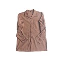 Men's Long Sleeve Business Shirt Special Lapel Style Cotton