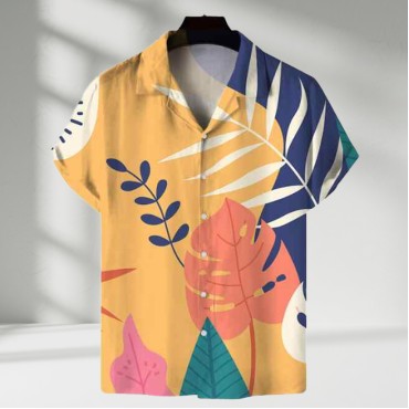 Men's Summer Hawaiia...