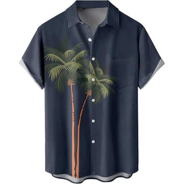 Men's Hawaiian Shirt...