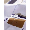 Men's Geometric Pattern Printed Short-sleeved Lapel Shirt