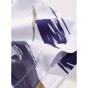 Men's Geometric Pattern Printed Short-sleeved Lapel Shirt
