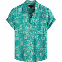 Hawaiian Shirt Men S...