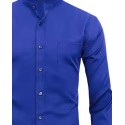 Men's Plus Size Stand Collar Slim Solid Colors Classic Comfortable
