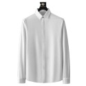 Man Hot Selling Plain Shirt Brand Label Men's Shirts High Quality Long Sleeve Shirts