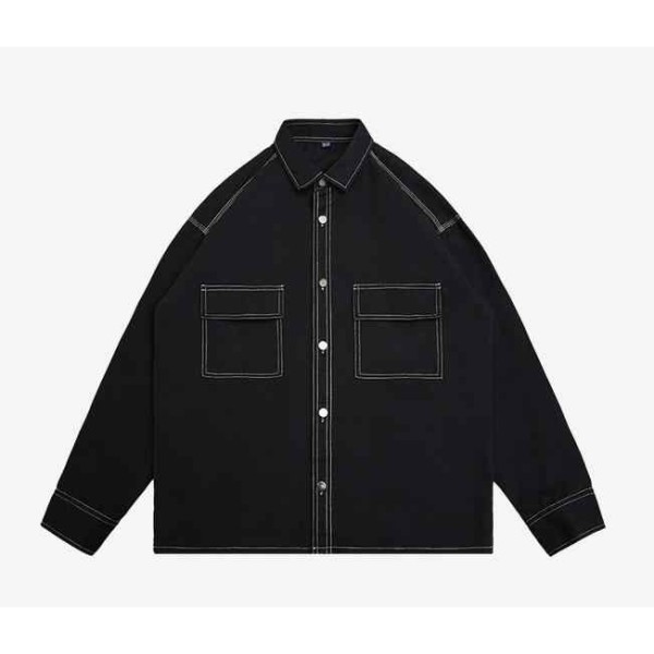 High-End Men's Spring Autumn Retro Jacket