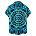 Men's Trendy Floral Printed Hawaiian Style Casual Shirt