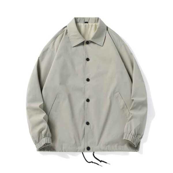 100% Polyester Plus-Size Men's Jacket Hot Selling Casual Outdoor Trench Coat