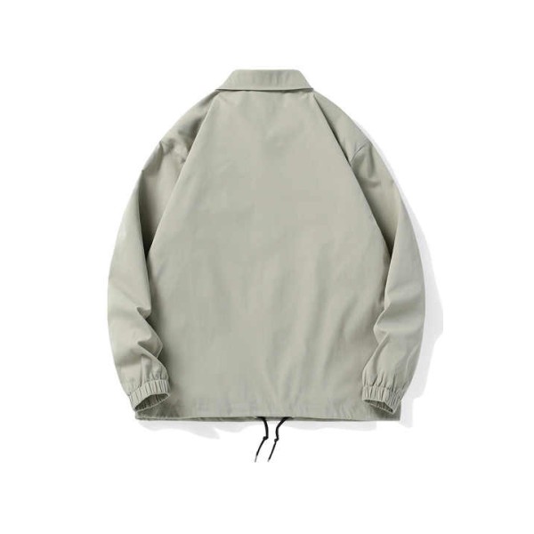 100% Polyester Plus-Size Men's Jacket Hot Selling Casual Outdoor Trench Coat