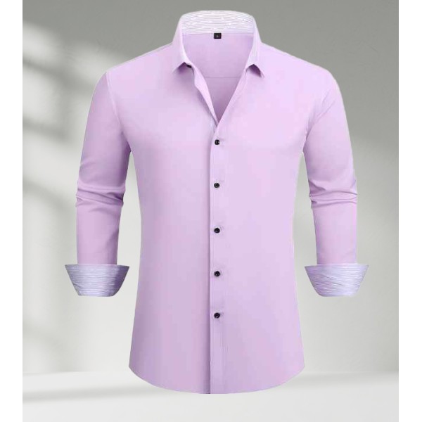 Plus Size Men's Clothing High Elastic Long-Sleeved