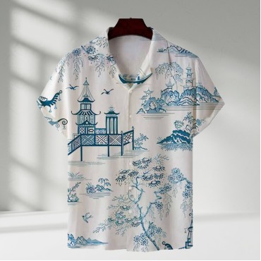 Men's Loose Fit Prin...