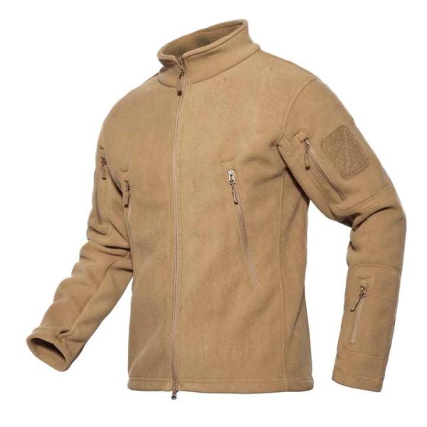 Warm Hooded Jacket Men's Tactical Fleece Jacket