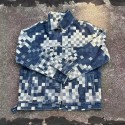 Men's High Quality Twill Denim Jacket with Long Sleeves