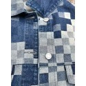 Men's High Quality Twill Denim Jacket with Long Sleeves