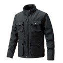 100% Polyester Men's Cargo Jacket Fashionable Casual or Formal Coat