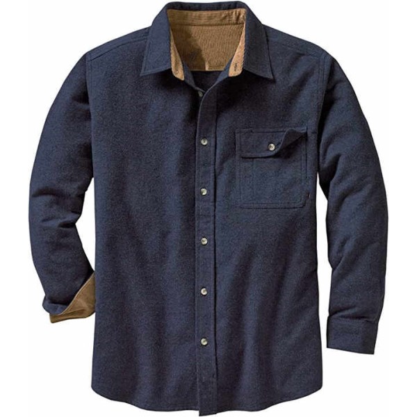 Men's Fashion Long Sleeve Flannel Shirt