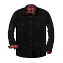 Men's Button Down Regular Fit Long Sleeve Flannel Casual Shirts