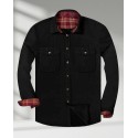 Men's Button Down Regular Fit Long Sleeve Flannel Casual Shirts