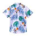Men'S Tropical Holiday Summer Hawaiian Beach Shirts Short-Sleeve