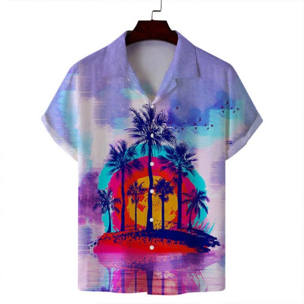 Men'S Hawaiian Shirt Quick Dry Music Festival Shirts