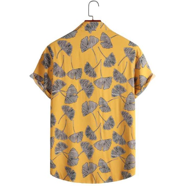 Summer New Style Holidays Quick Dry Men's Printing Shirt