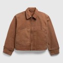 Men's Stylish Heavy Duty Canvas Work Jacket Comfortable Outdoor Coat