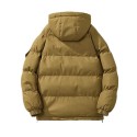 Men's Formal Winter Jacket Solid Loose Coats
