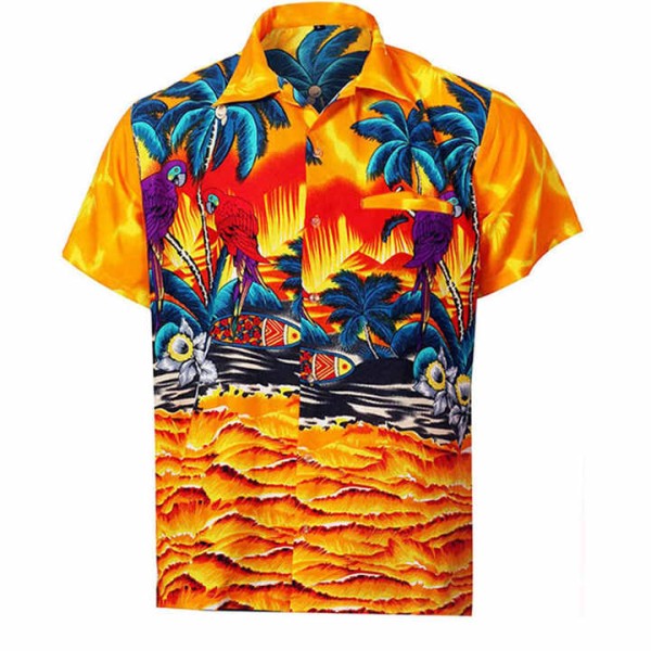 Top Selling Beach Summer Button Down Men's Hawaiian Shirts