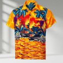 Top Selling Beach Summer Button Down Men's Hawaiian Shirts