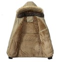 Fashion New Winter Jacket Men Thicken Warm Parkas Hooded Coat