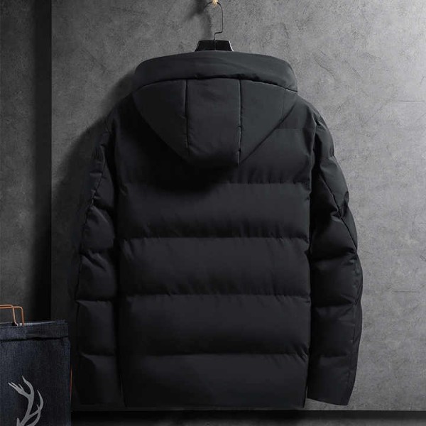 Design Men's Coat Winter Hooded Cotton Padded Jacket