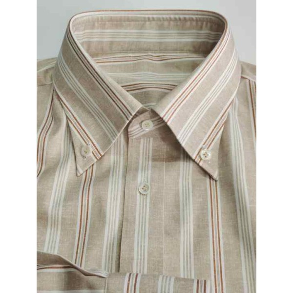 Men's Casual Long-Sleeved 100% Cotton Shirt